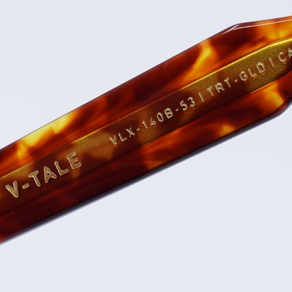 Valentino V-TALE VLX-140B Eyeglasses Havana 53mm Cat Eye Frame - Picture 9 of 11